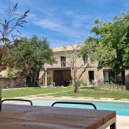 Appartement Dans Un Mas Provencal Renove Saint-Hilaire-dʼOzilhan Exterior foto